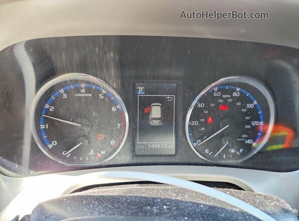 2T3RFREV9GW446572 2016 TOYOTA RAV4 Серый Вид щитка приборов
