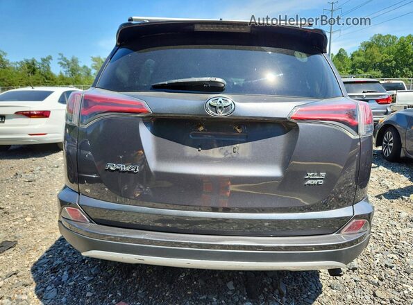 2T3RFREV9GW446572 2016 TOYOTA RAV4 Серый Вид сзади