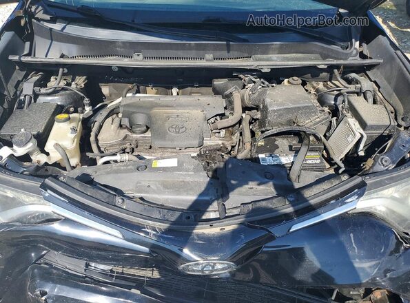 2T3RFREV9GW459869 2016 TOYOTA RAV4 Black Widok komory silnika