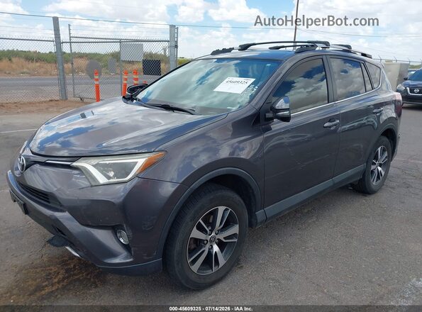 2T3RFREV9GW467227 2016 TOYOTA RAV4 Gray Vista tres cuartos delantera izquierda