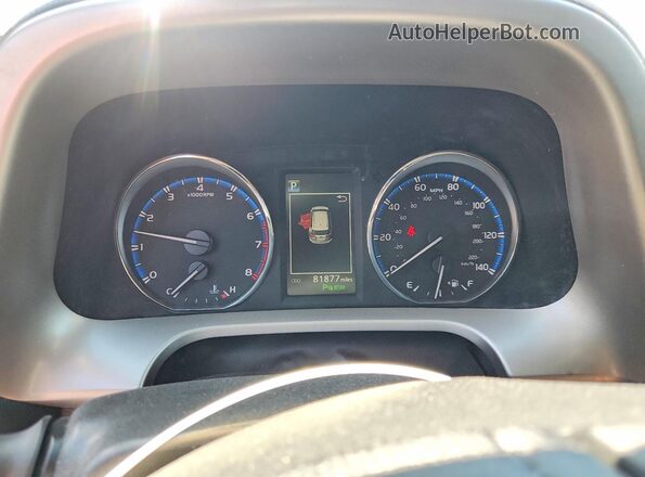 2T3RFREV9GW472587 2016 TOYOTA RAV4 Blue Instrument cluster view