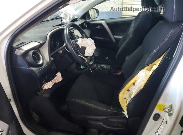 2T3RFREV9GW534702 2016 TOYOTA RAV4 White Вид салону спереду