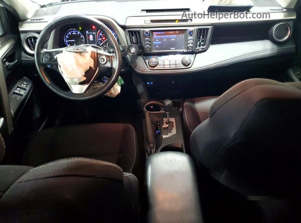 2T3RFREV9GW534702 2016 TOYOTA RAV4 White Вид панелі приладів