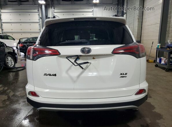 2T3RFREV9GW534702 2016 TOYOTA RAV4 White Вид ззаду