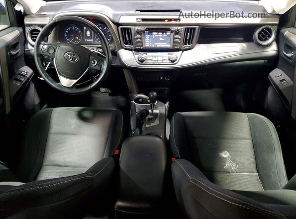 2T3RFREV9HW552263 2017 TOYOTA RAV4 Blue Vista del salpicadero