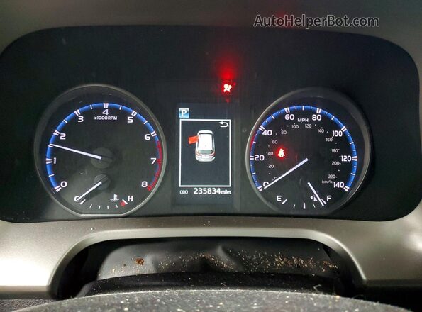 2T3RFREV9HW552263 2017 TOYOTA RAV4 Blue Vista del cuadro de instrumentos