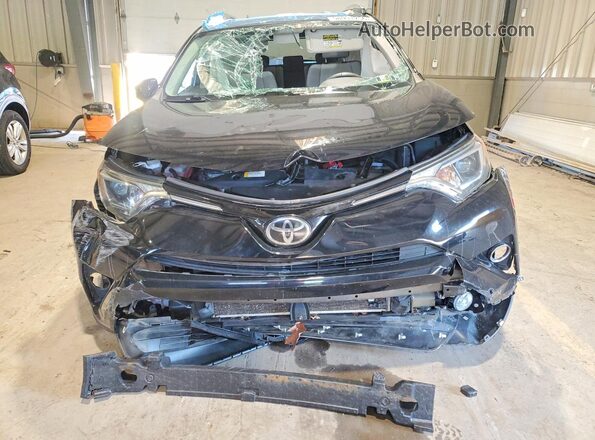 2T3RFREV9HW555549 2017 TOYOTA RAV4 Black Դիմացի տեսք