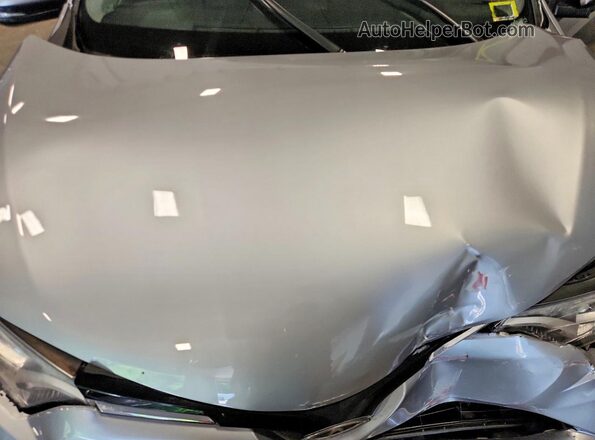 2T3RFREV9HW649849 2017 TOYOTA RAV4 Silver Widok komory silnika