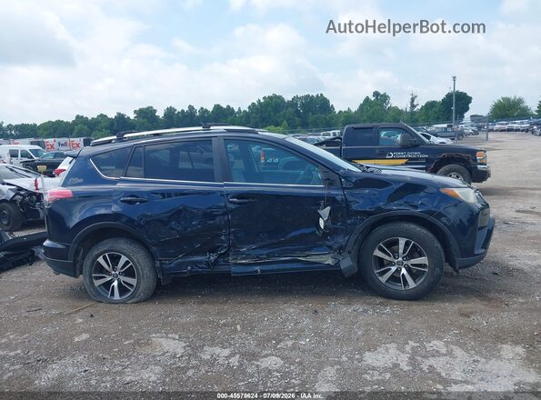 2T3RFREV9HW679160 2017 TOYOTA RAV4 Blue Սալոնի հետևի տեսք