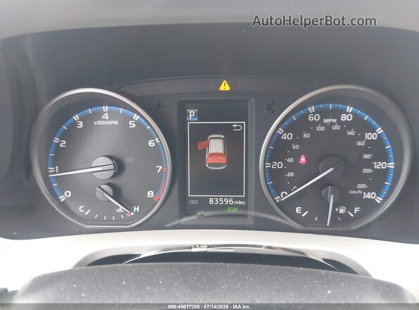 2T3RFREV9JW711837 2018 TOYOTA RAV4 White Հետևի նստատեղերի տեսք