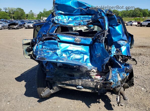 2T3RFREV9JW748158 2018 TOYOTA RAV4 Blue უკანა ხედი