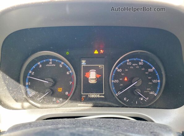 2T3RFREV9JW748158 2018 TOYOTA RAV4 Blue ხელსაწყოთა პანელის ხედი