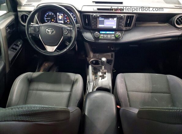 2T3RFREV9JW801943 2018 TOYOTA RAV4 Charcoal წინა პანელის ხედი