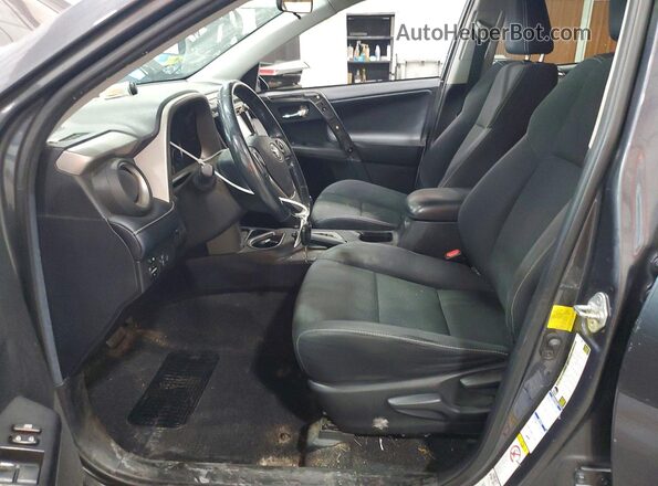 2T3RFREV9JW801943 2018 TOYOTA RAV4 Charcoal წინა სალონის ხედი