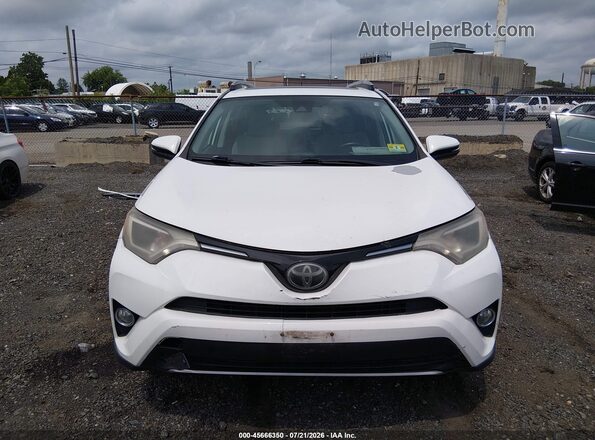 2T3RFREVSHW612944 2017 TOYOTA RAV4 White Սարքավորումների վահանակի տեսք