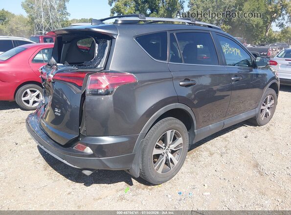 2T3RFREVXHW557004 2017 TOYOTA RAV4 Gray Задня права чверть