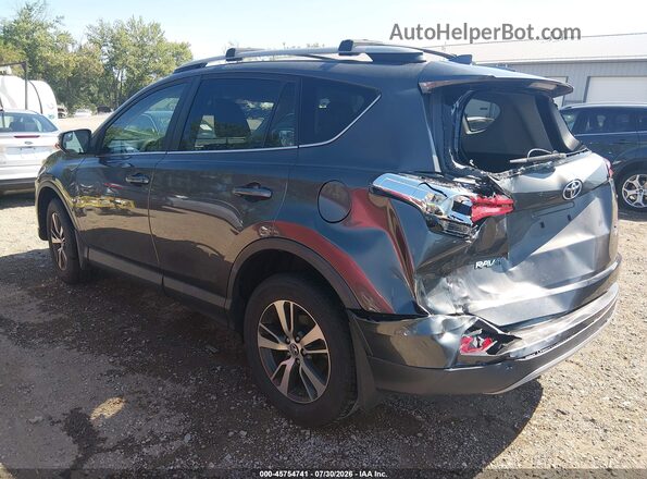 2T3RFREVXHW557004 2017 TOYOTA RAV4 Gray Задня ліва чверть