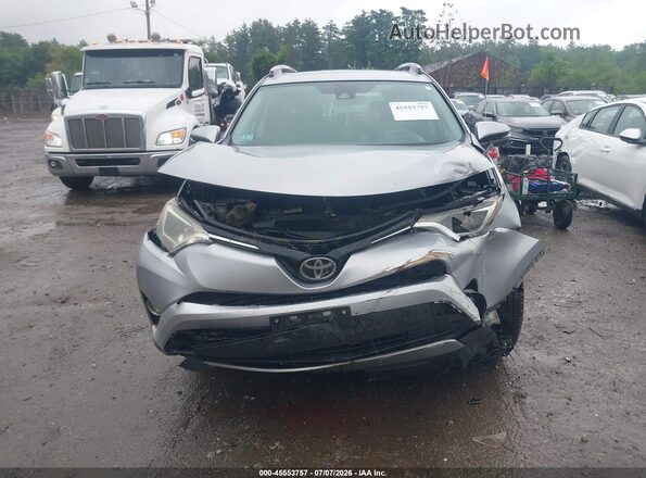 2T3RFREVXHW591363 2017 TOYOTA RAV4 Silver ხელსაწყოთა პანელის ხედი