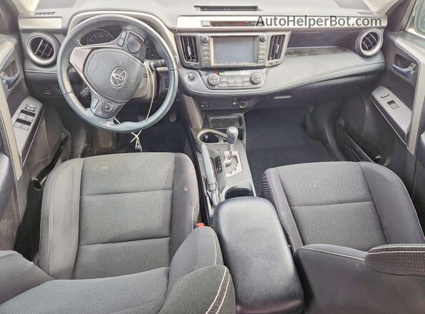 2T3RFREVXHW647205 2017 TOYOTA RAV4 White Widok deski rozdzielczej