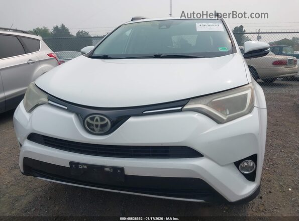 2T3RFREVXHW693648 2017 TOYOTA RAV4 White ხელსაწყოთა პანელის ხედი
