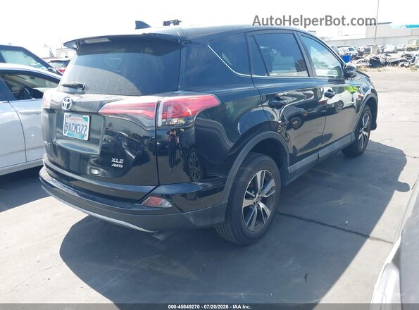 2T3RFREVXJW809842 2018 TOYOTA RAV4 Черный Задняя правая четверть