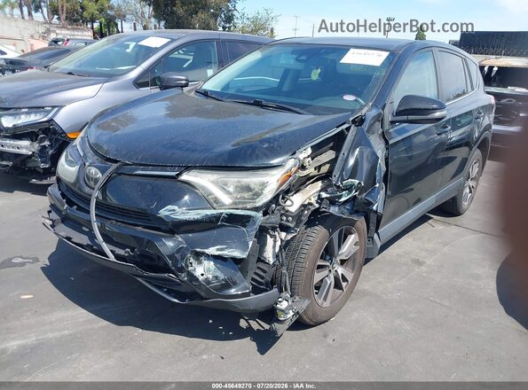 2T3RFREVXJW809842 2018 TOYOTA RAV4 Черный Передняя левая четверть