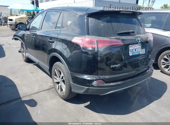 2T3RFREVXJW809842 2018 TOYOTA RAV4 Черный Задняя левая четверть