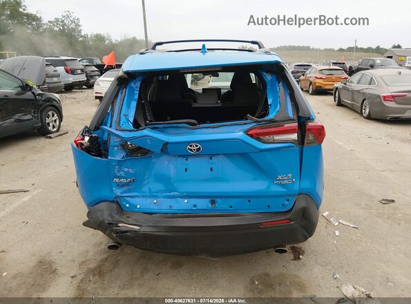 2T3RWRFV0KW030949 2019 TOYOTA RAV4 HYBRID Blue 