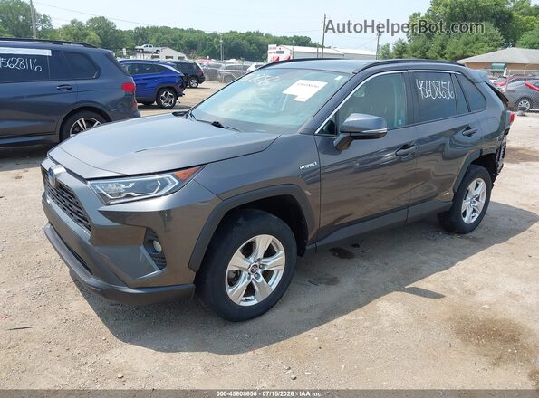 2T3RWRFV0LW092353 2020 TOYOTA RAV4 HYBRID Gray წინა მარცხენა ხედი სამი მეოთხედიდან