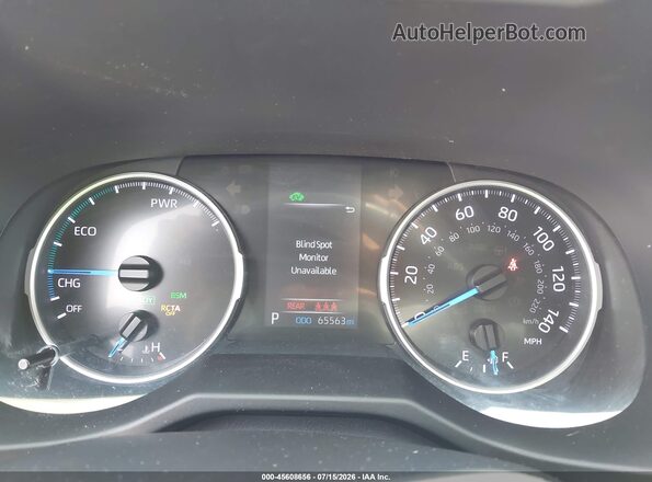 2T3RWRFV0LW092353 2020 TOYOTA RAV4 HYBRID Gray უკანა სავარძლების ხედი