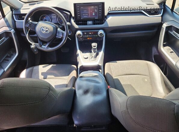 2T3RWRFV0MW122338 2021 TOYOTA RAV4 Серый Вид панели приборов