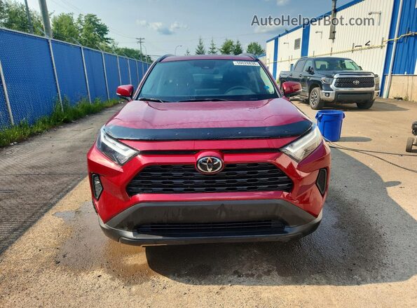 2T3RWRFV0SW258448 2025 TOYOTA RAV4 Red Vista frontal