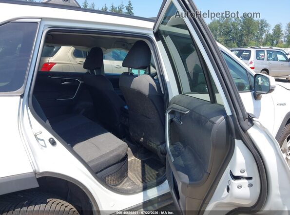 2T3RWRFV1LW093687 2020 TOYOTA RAV4 HYBRID White Widok naklejki z numerem VIN