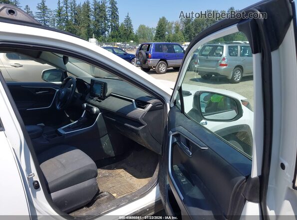 2T3RWRFV1LW093687 2020 TOYOTA RAV4 HYBRID White Widok wnętrza z przodu