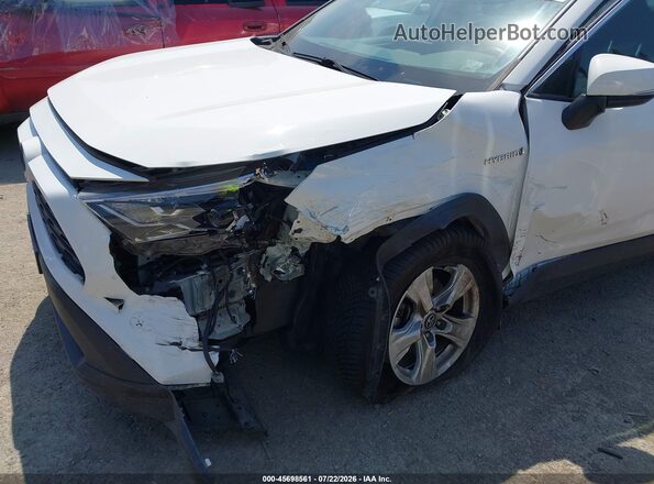 2T3RWRFV1LW093687 2020 TOYOTA RAV4 HYBRID White Widok z przodu