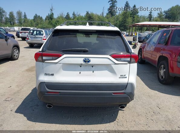 2T3RWRFV1LW093687 2020 TOYOTA RAV4 HYBRID White 