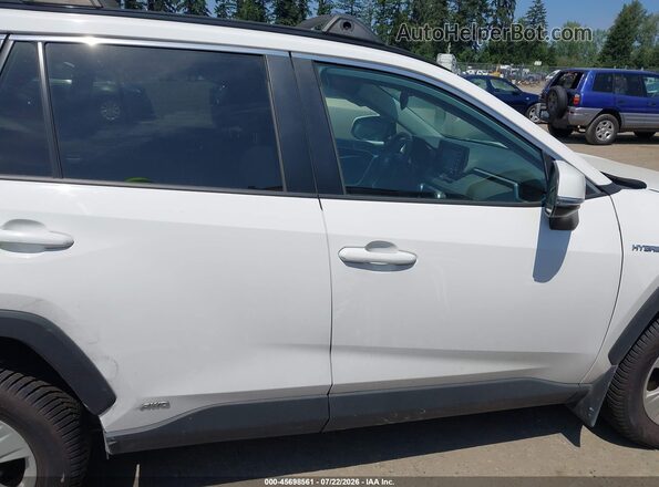 2T3RWRFV1LW093687 2020 TOYOTA RAV4 HYBRID White Widok wnętrza 360 stopni