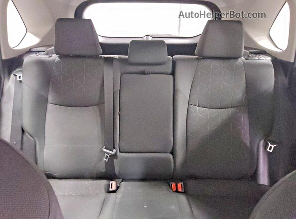 2T3RWRFV1RW222102 2024 TOYOTA RAV4 Black Rear seats view