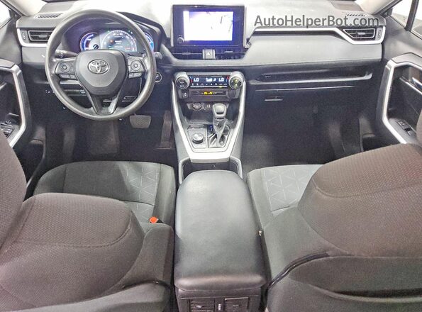 2T3RWRFV1RW222102 2024 TOYOTA RAV4 Black Dashboard view