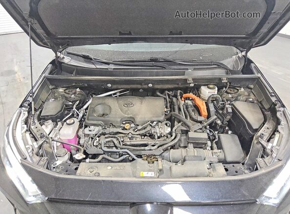 2T3RWRFV1RW222102 2024 TOYOTA RAV4 Black Engine compartment view