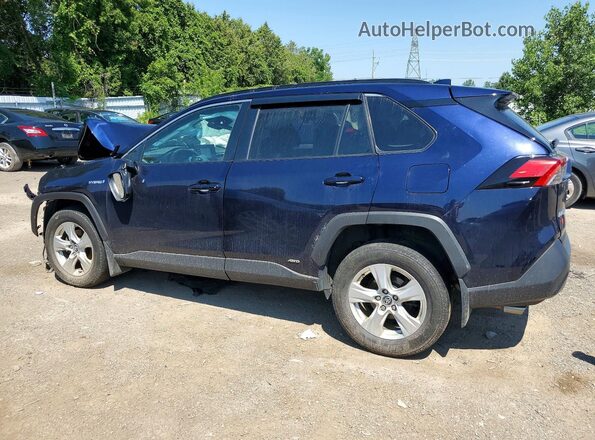 2T3RWRFV2KW002148 2019 TOYOTA RAV4 Blue Rear left