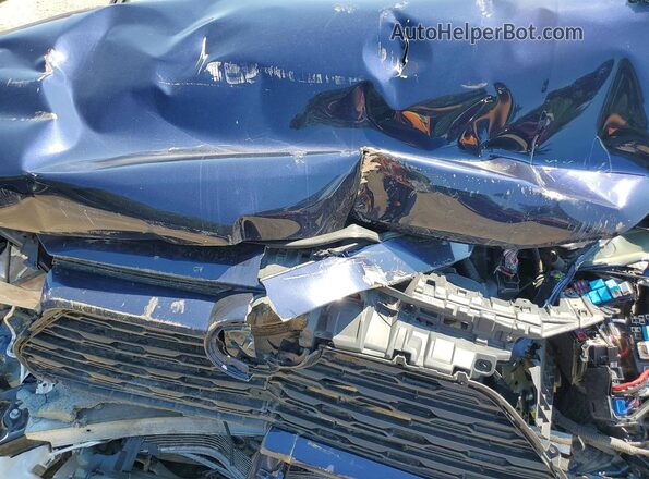 2T3RWRFV2KW002148 2019 TOYOTA RAV4 Blue Engine compartment view