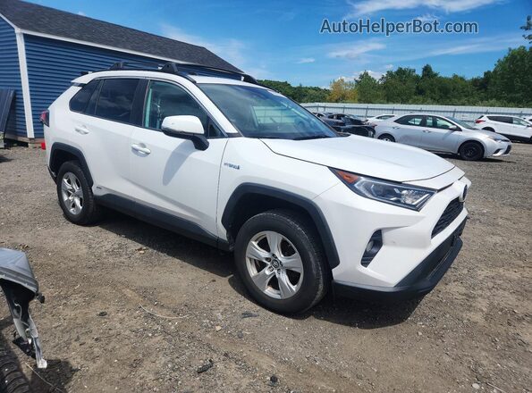 2T3RWRFV2KW002800 2019 TOYOTA RAV4 White Передня права чверть