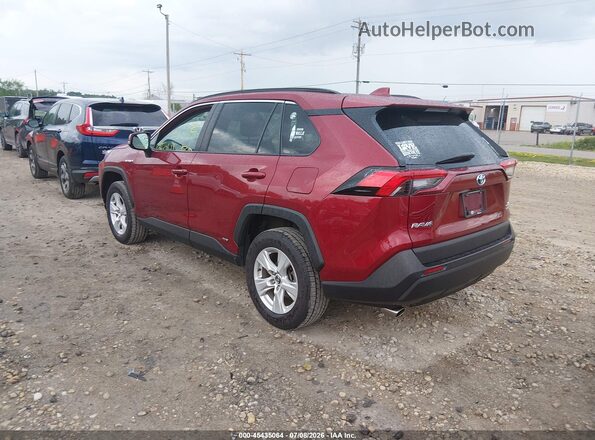 2T3RWRFV2LW059676 2020 TOYOTA RAV4 HYBRID Red უკანა მარცხენა