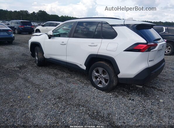 2T3RWRFV2NW135707 2022 TOYOTA RAV4 HYBRID White Trasero izquierdo