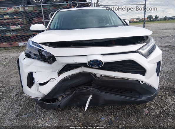 2T3RWRFV2NW135707 2022 TOYOTA RAV4 HYBRID White Vista del cuadro de instrumentos