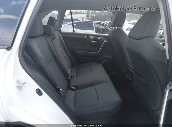 2T3RWRFV2NW135707 2022 TOYOTA RAV4 HYBRID White Vista de la etiqueta del VIN