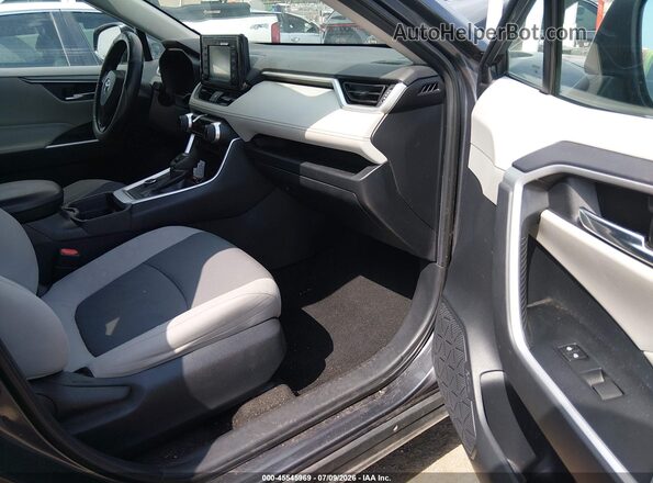 2T3RWRFV3KW008704 2019 TOYOTA RAV4 HYBRID Gray Vista interior delantera