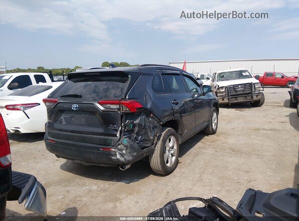 2T3RWRFV3KW008704 2019 TOYOTA RAV4 HYBRID Gray Trasero derecho