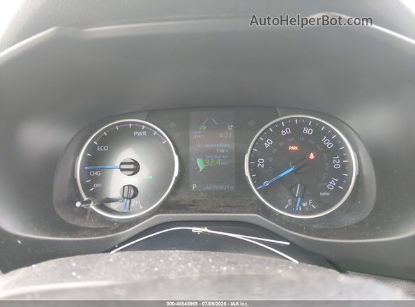 2T3RWRFV3KW008704 2019 TOYOTA RAV4 HYBRID Gray Vista de los asientos traseros